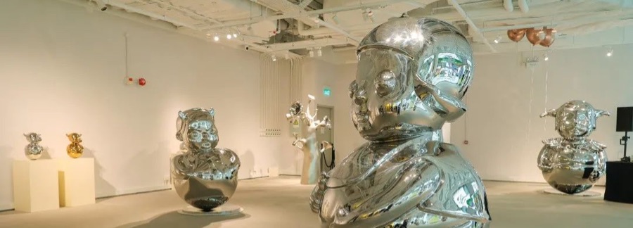 中國著名雕塑藝術家汪正虹之「我是不倒翁 - 汪正虹藝術展覽」 於澳門葡京人正式開幕